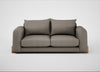 Nuvola 3 Seater Sofa Broad Weave Pebble / Natural