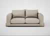 Nuvola 3 Seater Sofa Broad Weave Putty / Natural