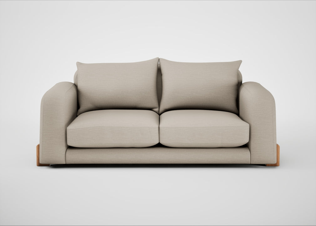 Nuvola 3 Seater Sofa Broad Weave Putty / Natural
