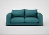 Nuvola 3 Seater Sofa Brushed Cotton Cadet / Natural