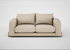 Nuvola 3 Seater Sofa Brushed Cotton Oat / Natural