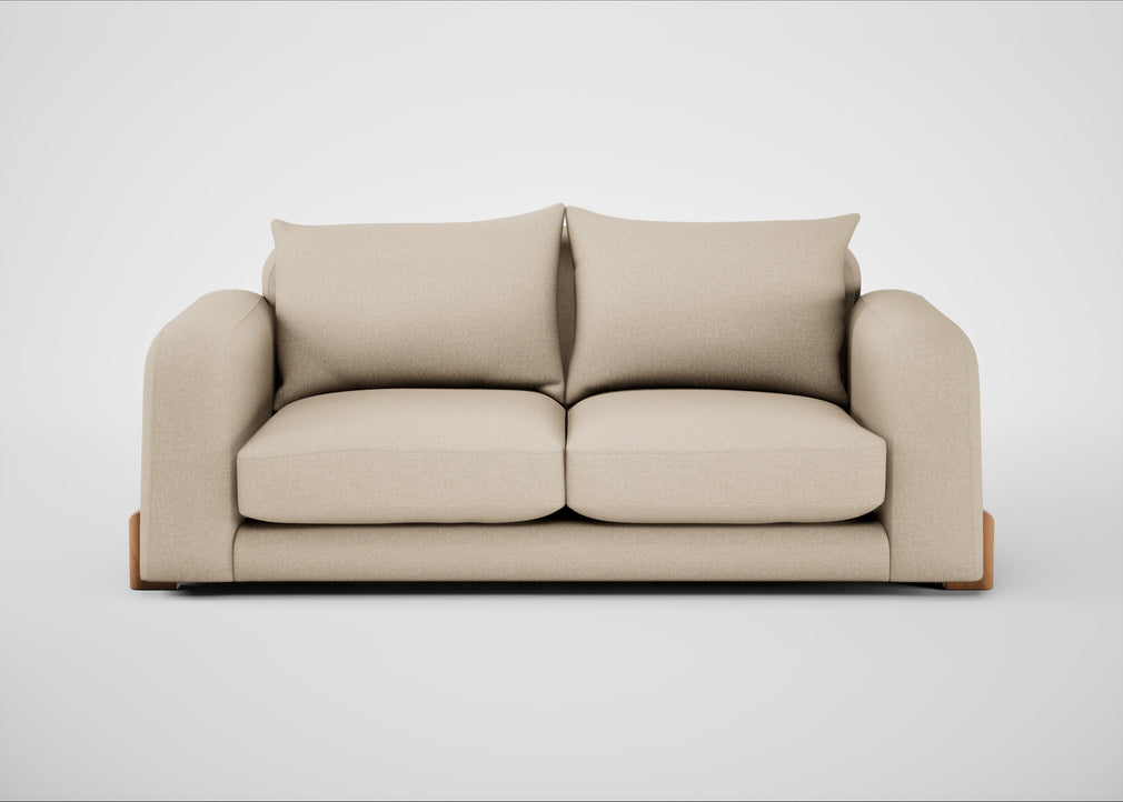 Nuvola 3 Seater Sofa Brushed Cotton Oat / Natural