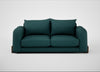 Nuvola 3 Seater Sofa Brushed Cotton Pine / Walnut Stained