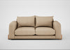 Nuvola 3 Seater Sofa Capelo Linen-Cotton Bamboo / Natural