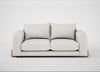 Nuvola 3 Seater Sofa Capelo Linen-Cotton Sea Salt / Natural