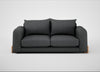 Nuvola 3 Seater Sofa Melton Wool Granite / Natural