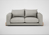 Nuvola 3 Seater Sofa Melton Wool Limestone / Natural