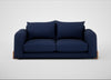Nuvola 3 Seater Sofa Melton Wool New Navy / Natural