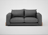 Nuvola 3 Seater Sofa Melton Wool Shale / Natural