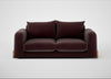 Nuvola 3 Seater Sofa Smart Luxe Velvet Acorn / Natural