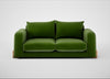 Nuvola 3 Seater Sofa Smart Luxe Velvet Grass / Natural