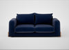 Nuvola 3 Seater Sofa Smart Luxe Velvet Midnight / Natural