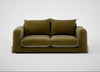 Nuvola 3 Seater Sofa Smart Luxe Velvet Peridot / Natural