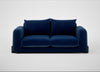Nuvola 3 Seater Sofa Smart Velvet Dusk / Black