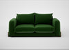 Nuvola 3 Seater Sofa Smart Velvet Forest / Walnut Stained
