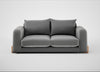 Nuvola 3 Seater Sofa Smart Velvet Mercury / Natural