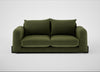 Nuvola 3 Seater Sofa Boucle Velvet Wilder / Black