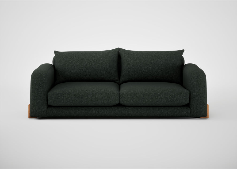 Nuvola 4 Seater Sofa Boucle Fern / Natural
