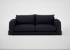 Nuvola 4 Seater Sofa Boucle Indigo / Black