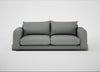 Nuvola 4 Seater Sofa Boucle Steel / Natural