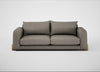Nuvola 4 Seater Sofa Broad Weave Pebble / Natural