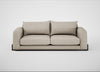 Nuvola 4 Seater Sofa Broad Weave Putty / Black