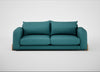 Nuvola 4 Seater Sofa Brushed Cotton Cadet / Natural