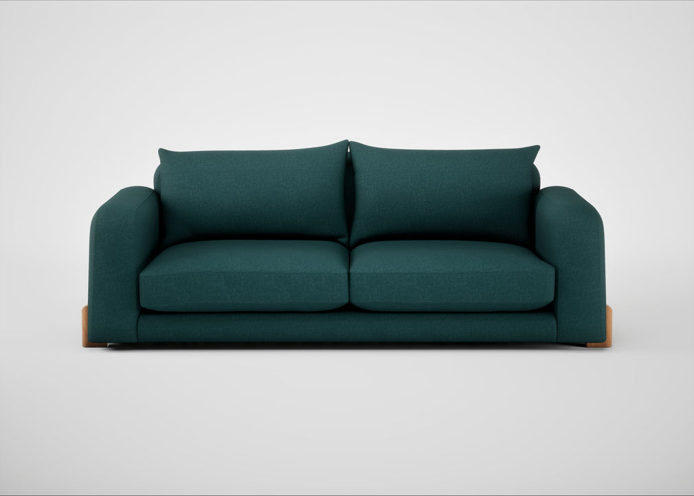Nuvola 4 Seater Sofa Brushed Cotton Pine / Natural