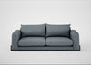 Nuvola 4 Seater Sofa Capelo Linen-Cotton Mineral / Walnut Stained