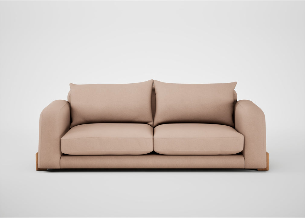 Nuvola 4 Seater Sofa Capelo Linen-Cotton Rosedale / Natural