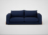 Nuvola 4 Seater Sofa Melton Wool New Navy / Natural