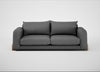Nuvola 4 Seater Sofa Melton Wool Shale / Natural