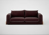 Nuvola 4 Seater Sofa Smart Luxe Velvet Acorn / Natural