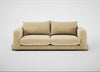 Nuvola 4 Seater Sofa Smart Luxe Velvet Biscuit / Natural