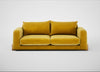 Nuvola 4 Seater Sofa Smart Luxe Velvet Canary / Natural