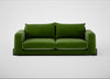Nuvola 4 Seater Sofa Smart Luxe Velvet Grass / Black
