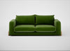 Nuvola 4 Seater Sofa Smart Luxe Velvet Grass / Natural