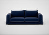 Nuvola 4 Seater Sofa Smart Luxe Velvet Midnight / Black