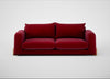 Nuvola 4 Seater Sofa Smart Luxe Velvet Mulberry / Natural