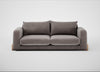 Nuvola 4 Seater Sofa Smart Luxe Velvet Mushroom / Natural