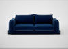 Nuvola 4 Seater Sofa Smart Velvet Dusk / Black