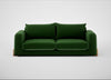 Nuvola 4 Seater Sofa Smart Velvet Forest / Natural