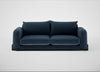 Nuvola 4 Seater Sofa Boucle Velvet Space / Black