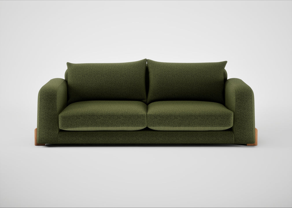 Nuvola 4 Seater Sofa Boucle Velvet Wilder / Natural