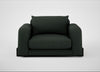 Nuvola Loveseat Boucle Fern / Black