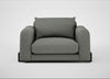 Nuvola Loveseat Boucle Tweed Lapis / Black