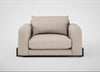 Nuvola Loveseat Boucle Tweed Pearl / Black
