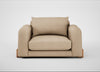 Nuvola Loveseat Capelo Linen-Cotton Bamboo / Natural