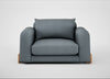 Nuvola Loveseat Capelo Linen-Cotton Mineral / Natural