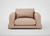 Nuvola Loveseat Capelo Linen-Cotton Rosedale / Natural